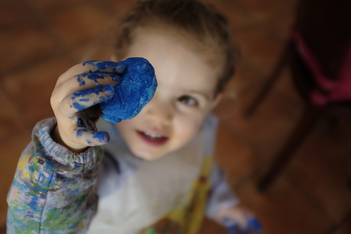 DIY paper weight Playdough