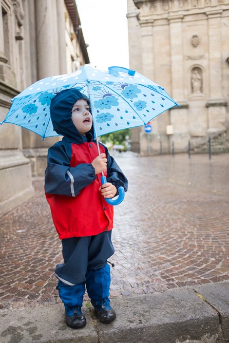 Abeko Holly &amp; Beau Kids Friendly Magical Umbrella Color Changing in The Rain MyMayu Boots