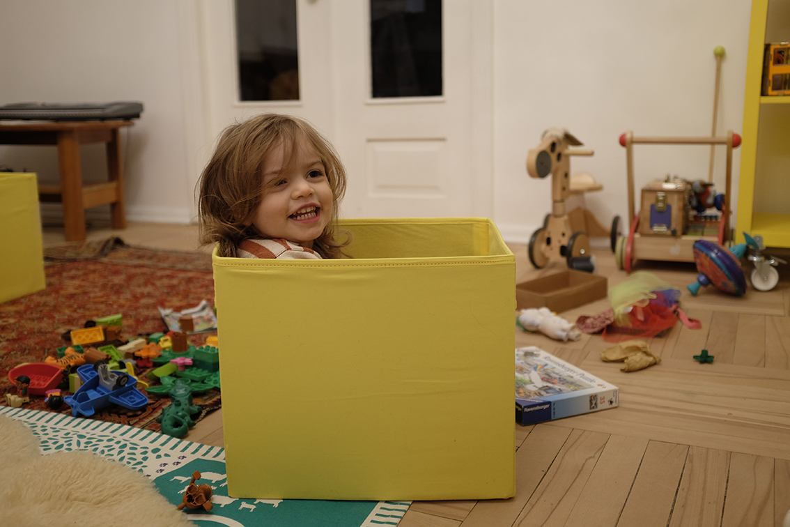 "I call this game fun-in-a-box." - Dr. Seuss from The Cat in the Hat. Child in a box. Kinesthetic Sensory Activity