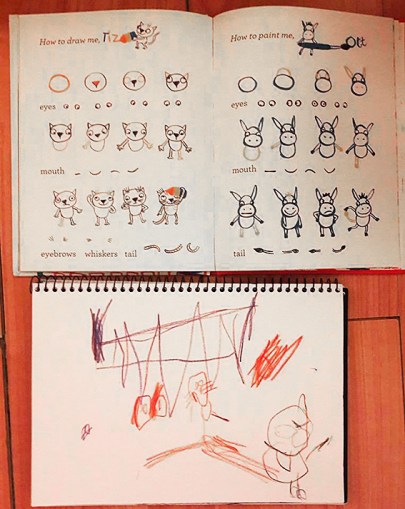 Tiz and Ott's Big Draw by Bridget Marzo