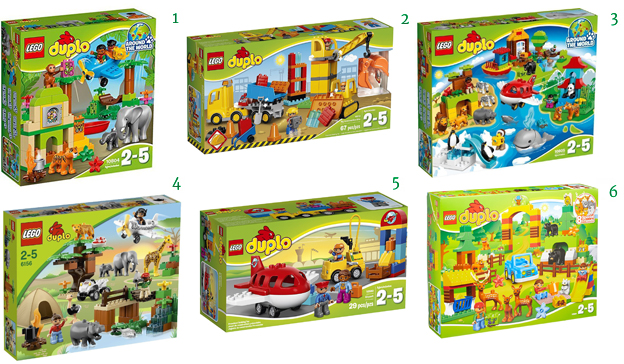 LEGO DUPLO Town Big Construction Site 10813 LEGO DUPLO Town Truck & Tracked Excavator 10812, Best Gift for 2-Year-Olds LEGO DUPLO Town Backhoe Loader 10811 Construction Toy LEGO DUPLO Town Airport 10590 Buildable Toy for 3-Year-Olds LEGO DUPLO - Jungle Set Age 2-5 - 86 Pieces - 10804  LEGO DUPLO 10805 Around the World LEGO duplo 10584 Park Forest