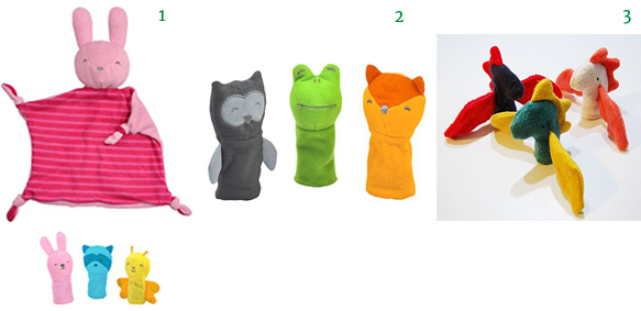 Green Sprouts Organic Blankie Friend and Finger Puppet Set green sprouts Finger Puppets made from Organic Cotton Green sprouts Finger Puppets made from Organic Cotton Organic Finger Puppet Flying Dragon