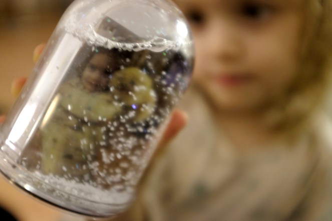 snow globe mindfulness meditation