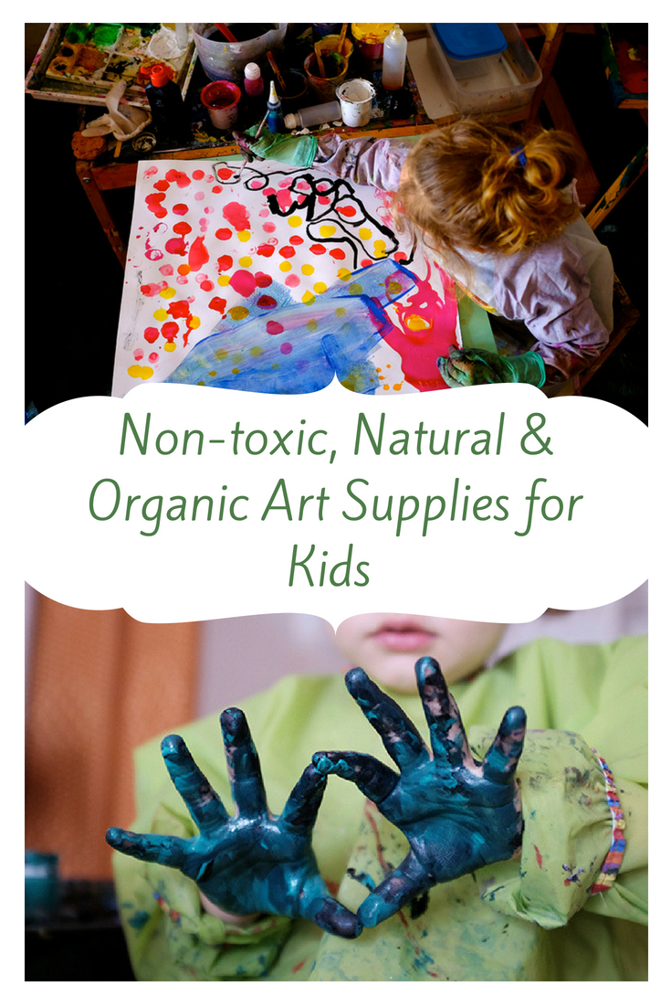 Non-toxic, Natural Organic Art Supplies for Kids