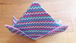 Origami Lotus - Original Design 3 Year Old Origami Artist