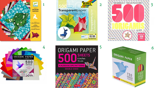 origami paper patters transparent 500 sheets