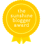 The Sunshine Blogger Award Logo