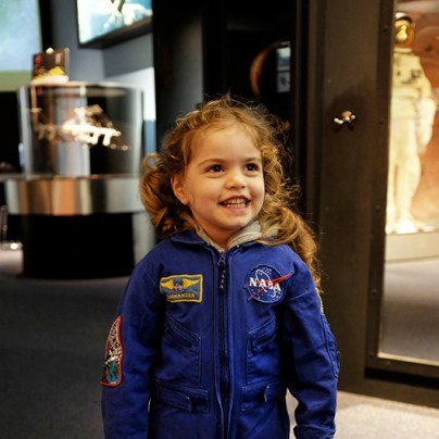 NASA CHILD astronaut costume baltimore science museum