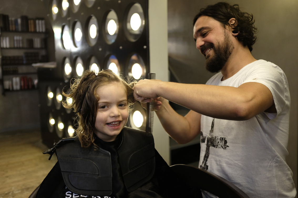 First Haircut L'esprit Libre Montpellier Salon