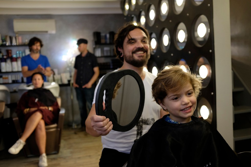 Child First Haircut L'esprit Libre Montpellier Hair Salon