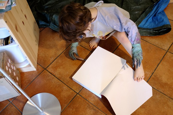 Watercolor Paper Block Palette Knife