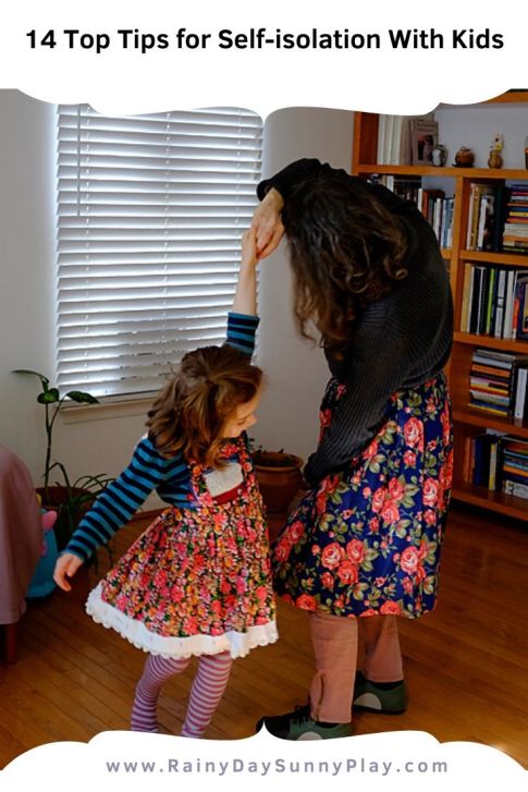 14 Top Tips for Self-isolation With Kids