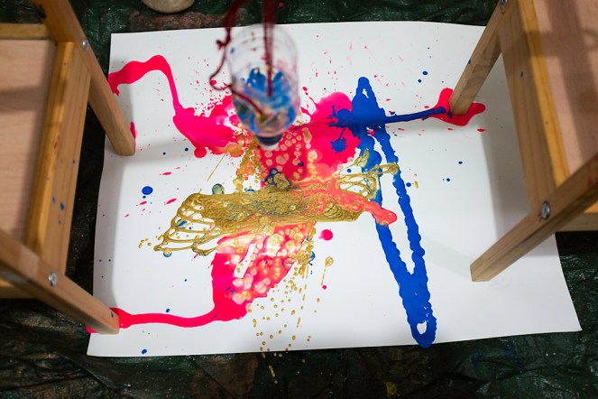 Ikea Kids Furniture Isaac Newton Pendulum Painting Abstract Bottle