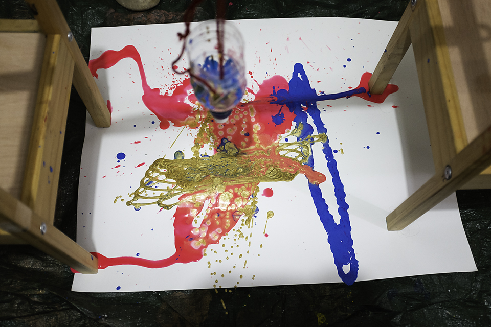 Ikea Kids Furniture Isaac Newton Pendulum Painting Abstract Bottle