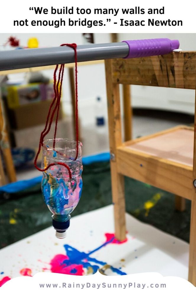 We build too many walls not enough bridges isaac newton